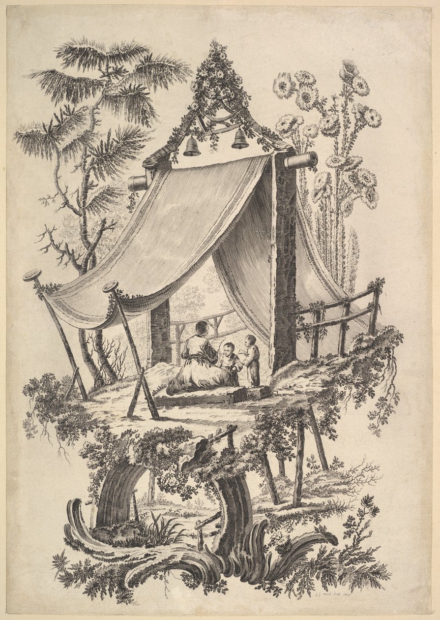 Treehouse, 1773. od Jean Jacques Avril