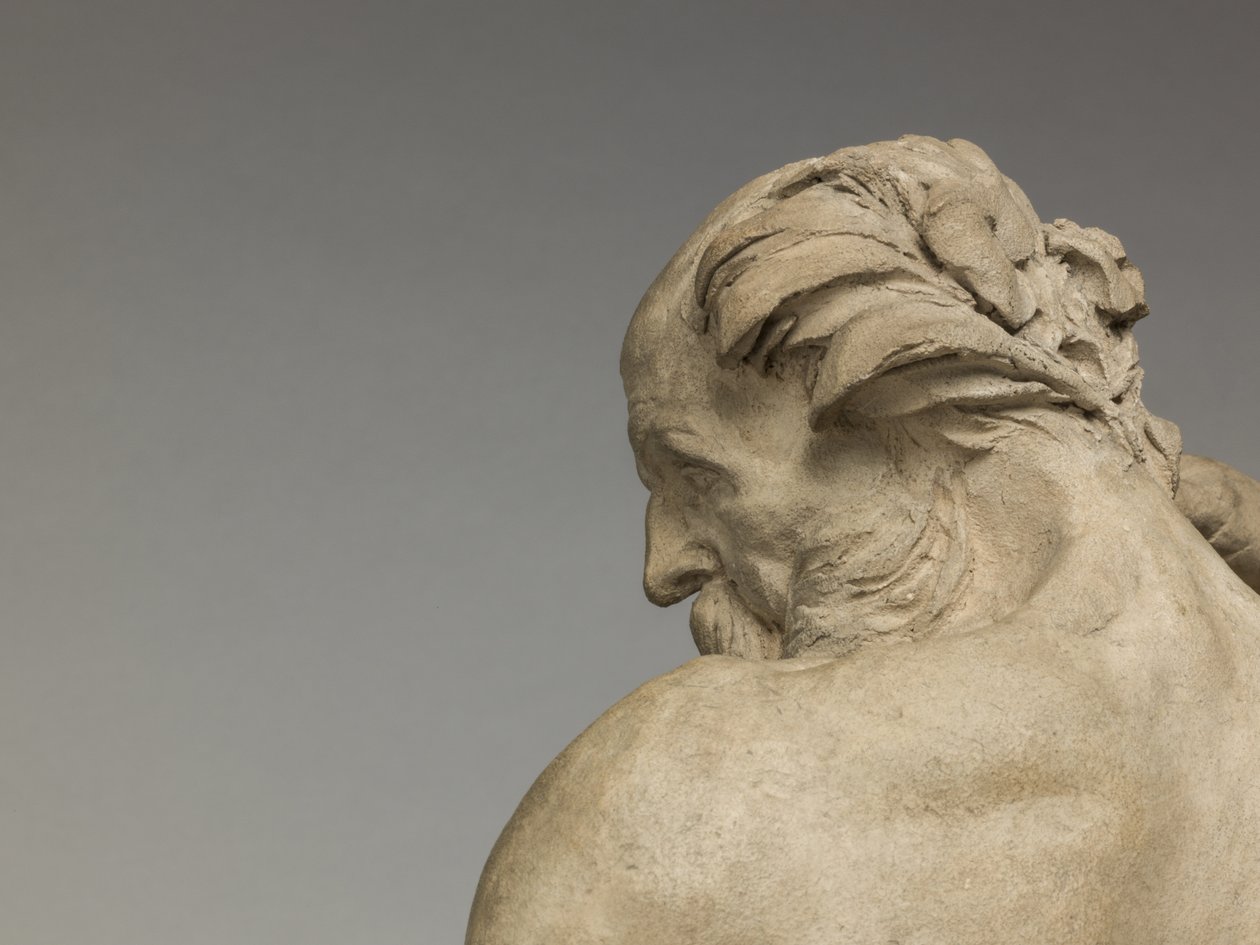 River God, 1755 (terakota) od Jean Jacques Caffieri