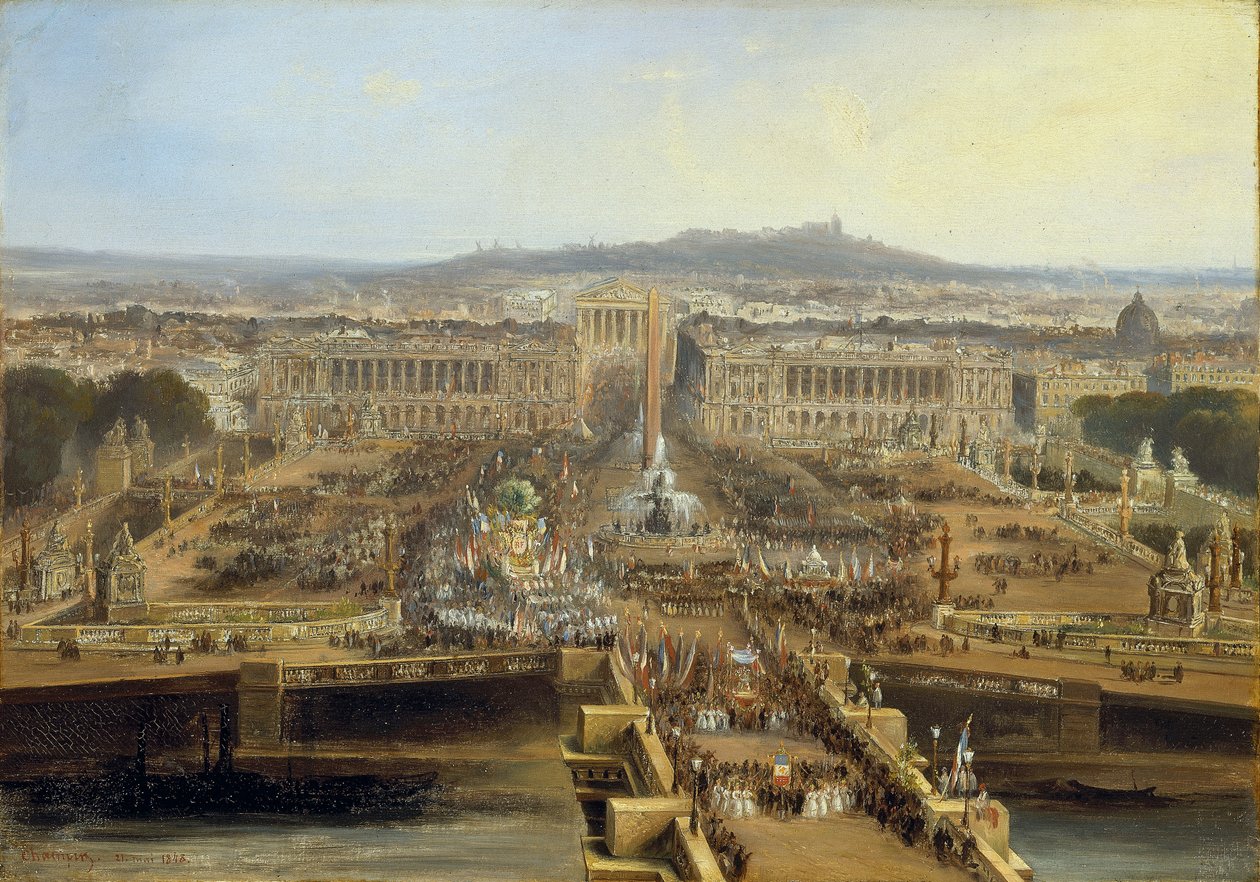 Svátek Svornosti, 21. května 1848 na Champ-de-Mars, 1848. od Jean Jacques Champin