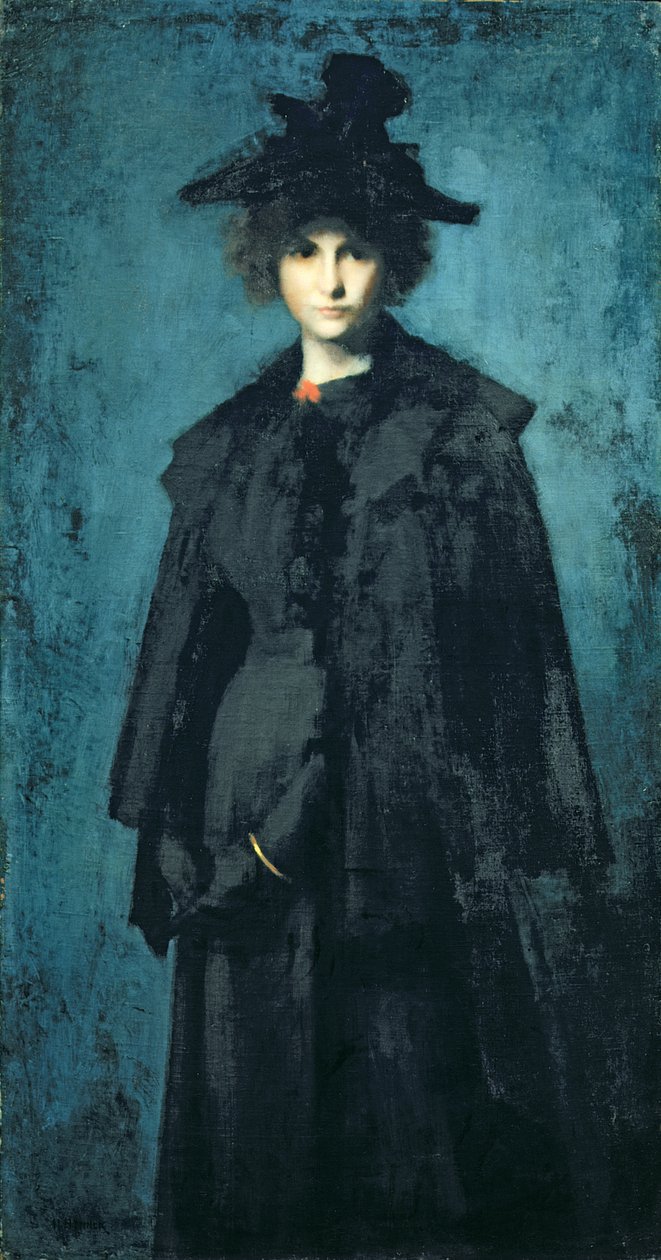 Portrét madame Laury Lerouxové od Jean Jacques Henner