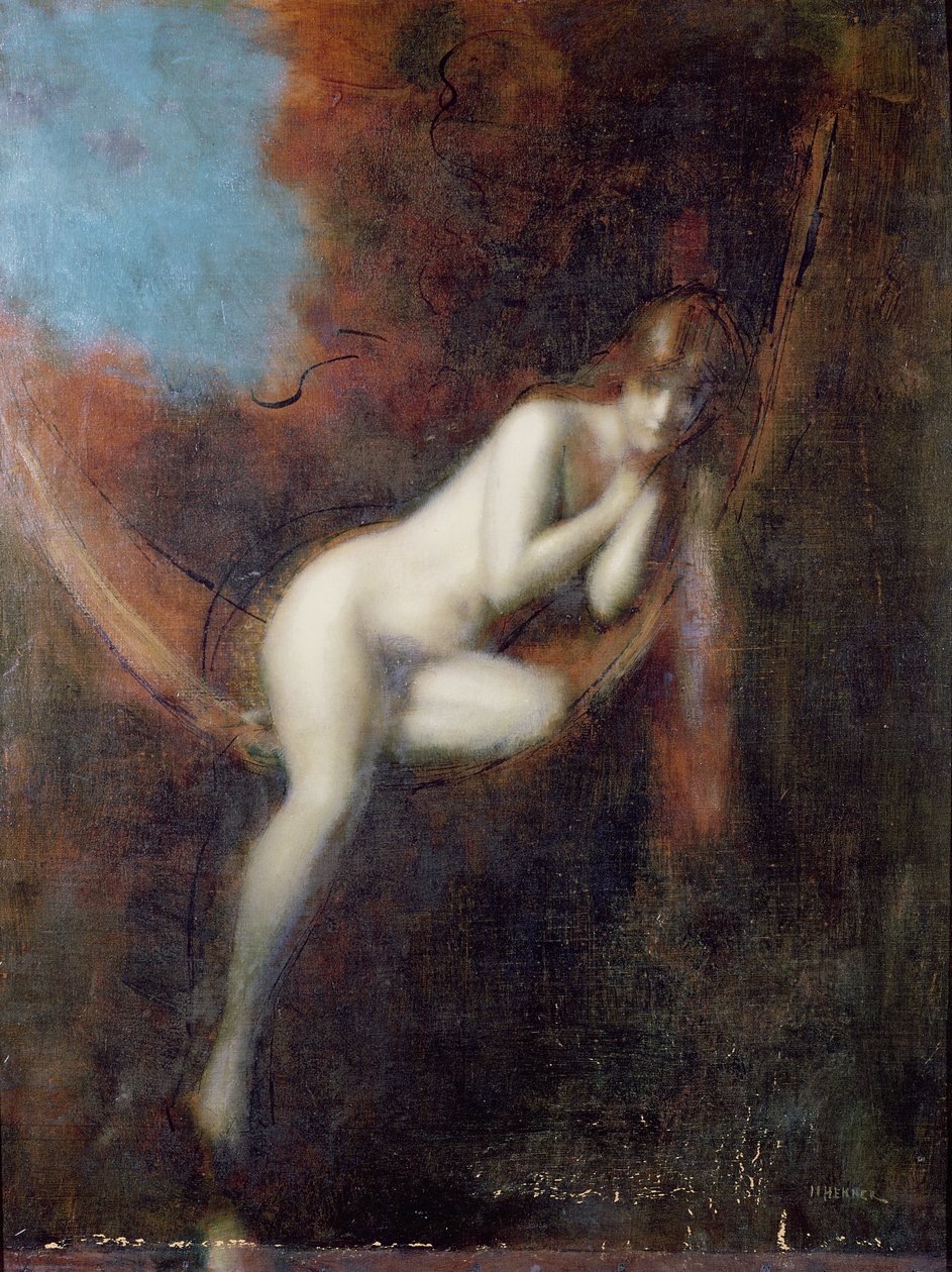 Sarah Bathing, 1902 od Jean Jacques Henner