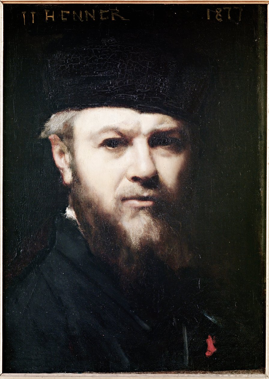 Autoportrét, 1877 od Jean Jacques Henner
