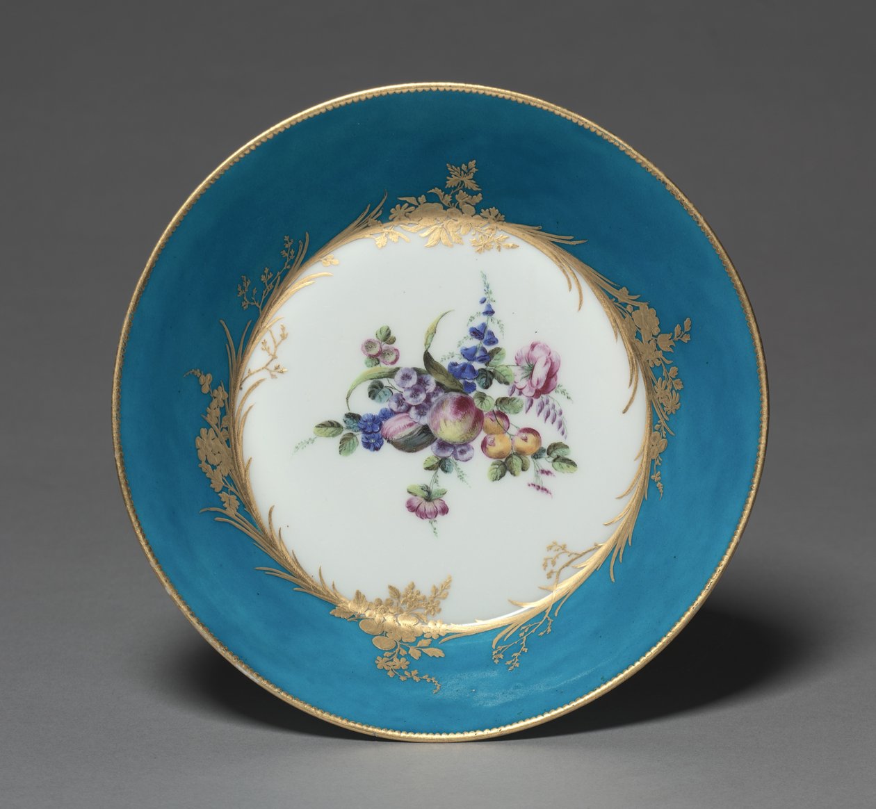 Talíř, výrobce Vincennes Factory, Francie, 1753 od Jean Jacques Siou