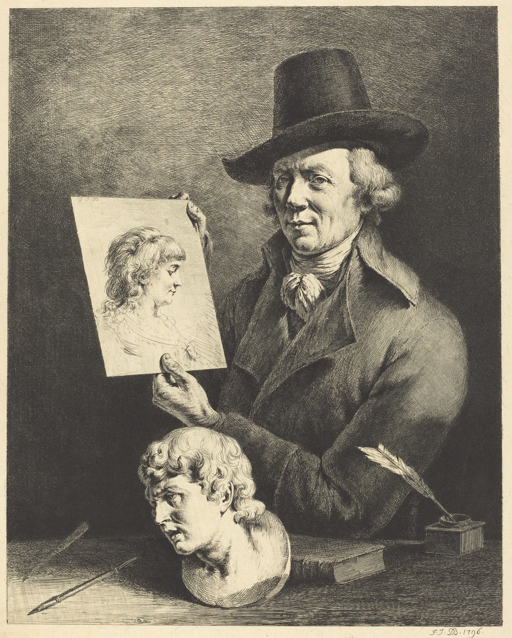 Autoportrét od Jean Jacques de Boissieu