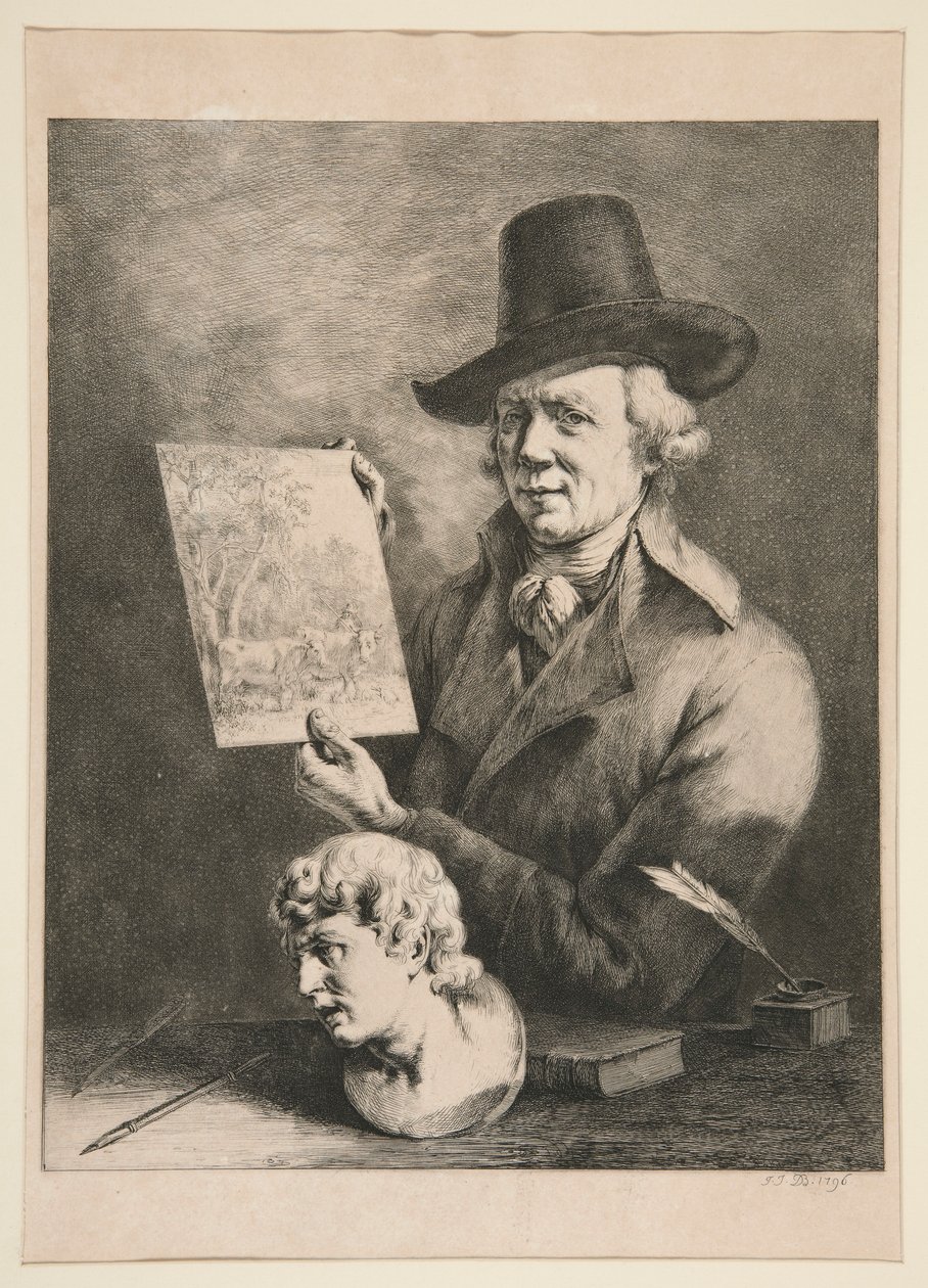 Autoportrét od Jean Jacques de Boissieu