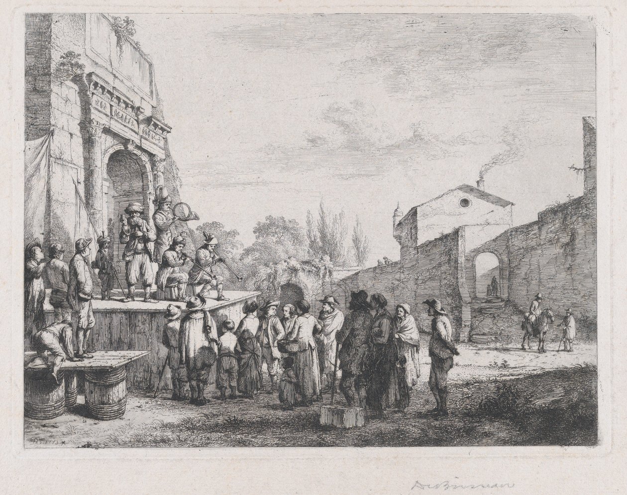 Malí šarlatáni, 1773. od Jean Jacques de Boissieu