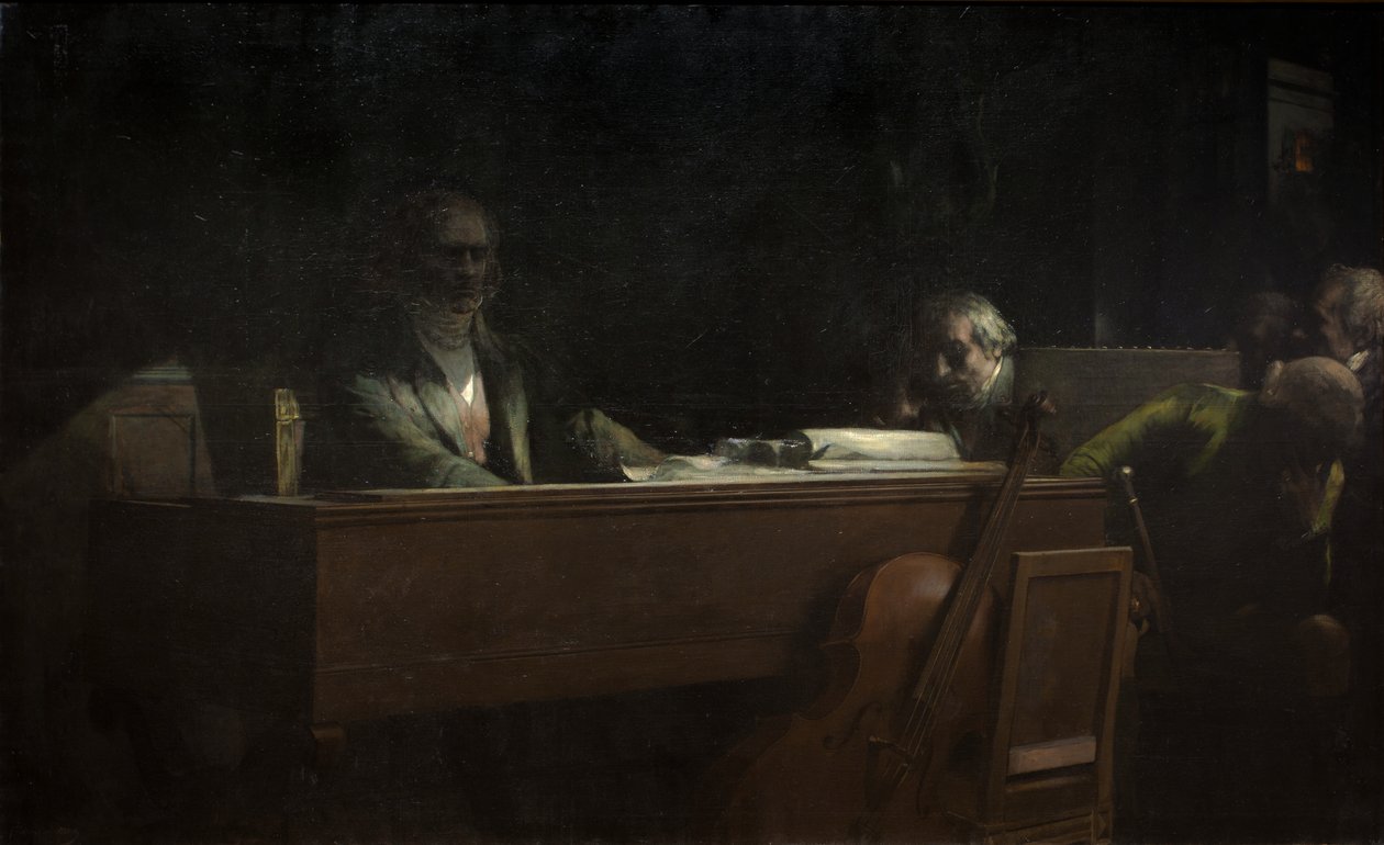 Beethoven, Měsíční sonáta od Jean Joseph Benjamin Constant