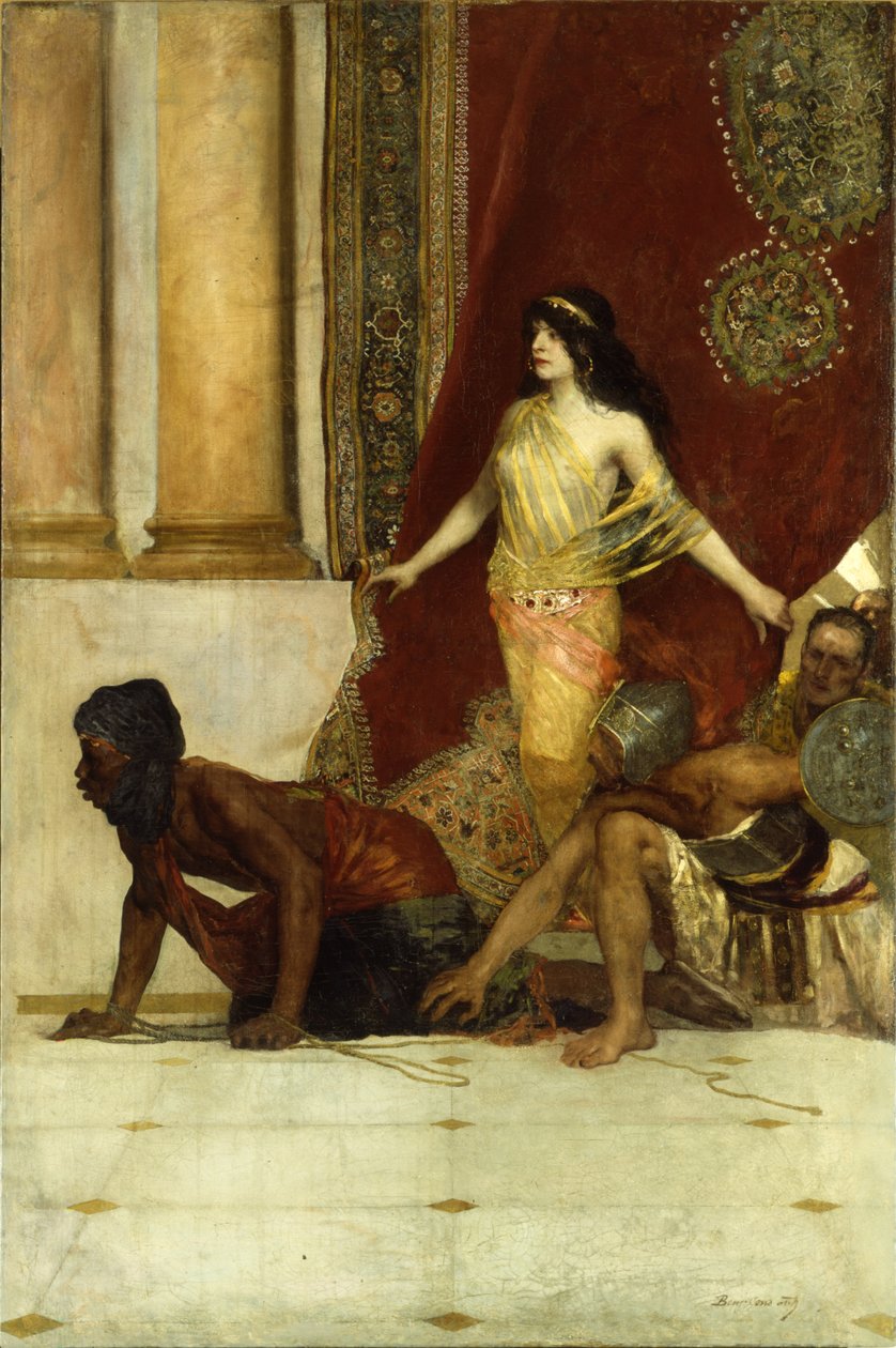 Dalila a Pelištejci od Jean Joseph Benjamin Constant