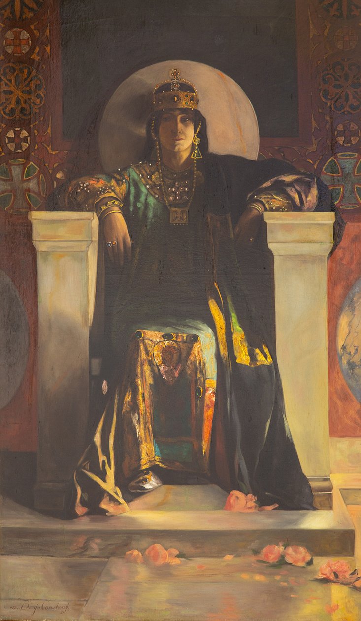 Císařovna Theodora, asi 1887. od Jean Joseph Benjamin Constant