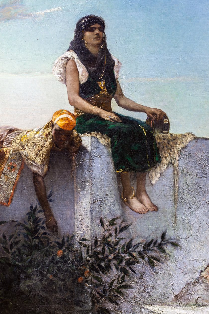 Večer na terasách (Maroko) od Jean Joseph Benjamin Constant