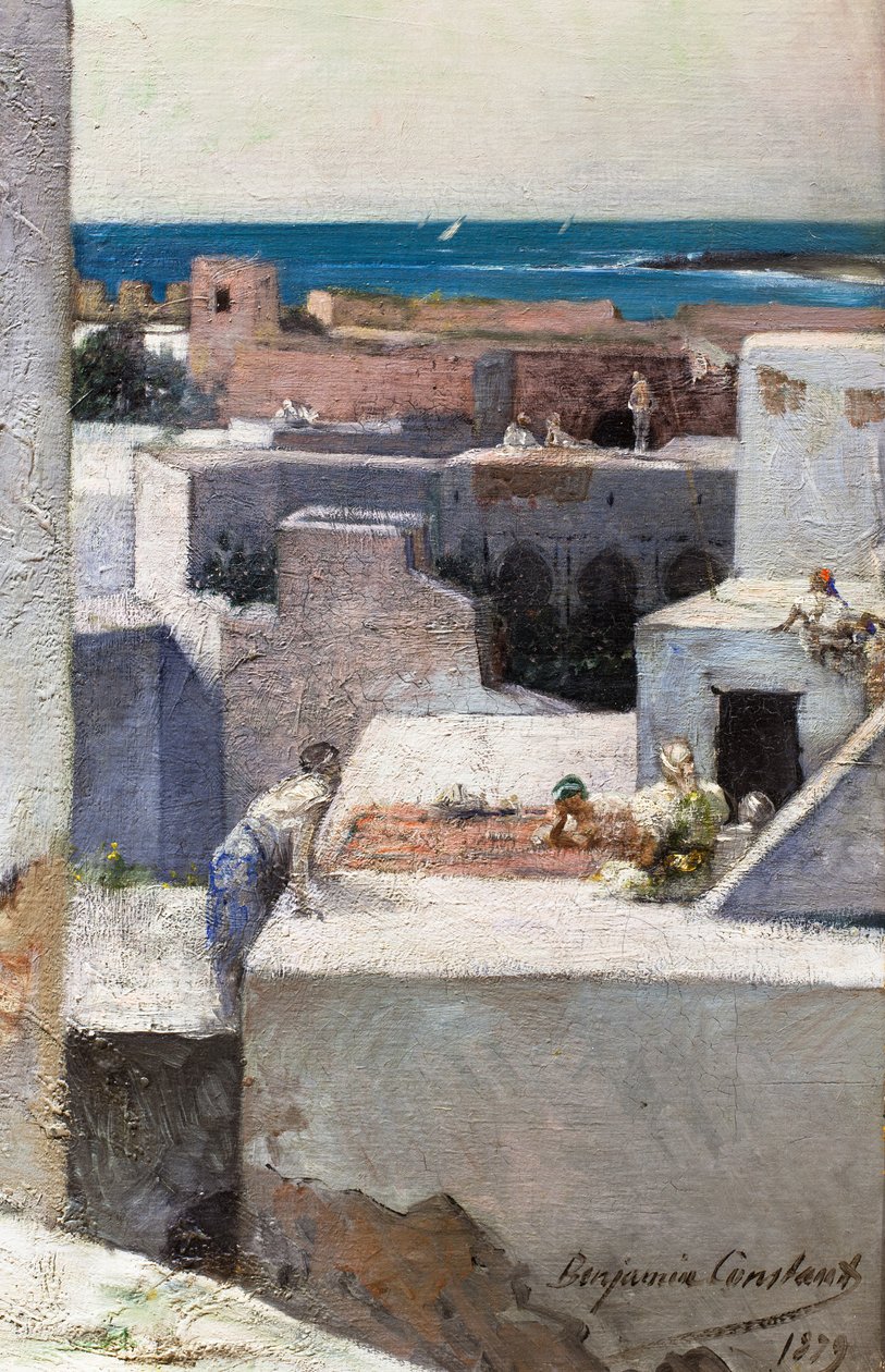 Večer na terasách (Maroko) od Jean Joseph Benjamin Constant
