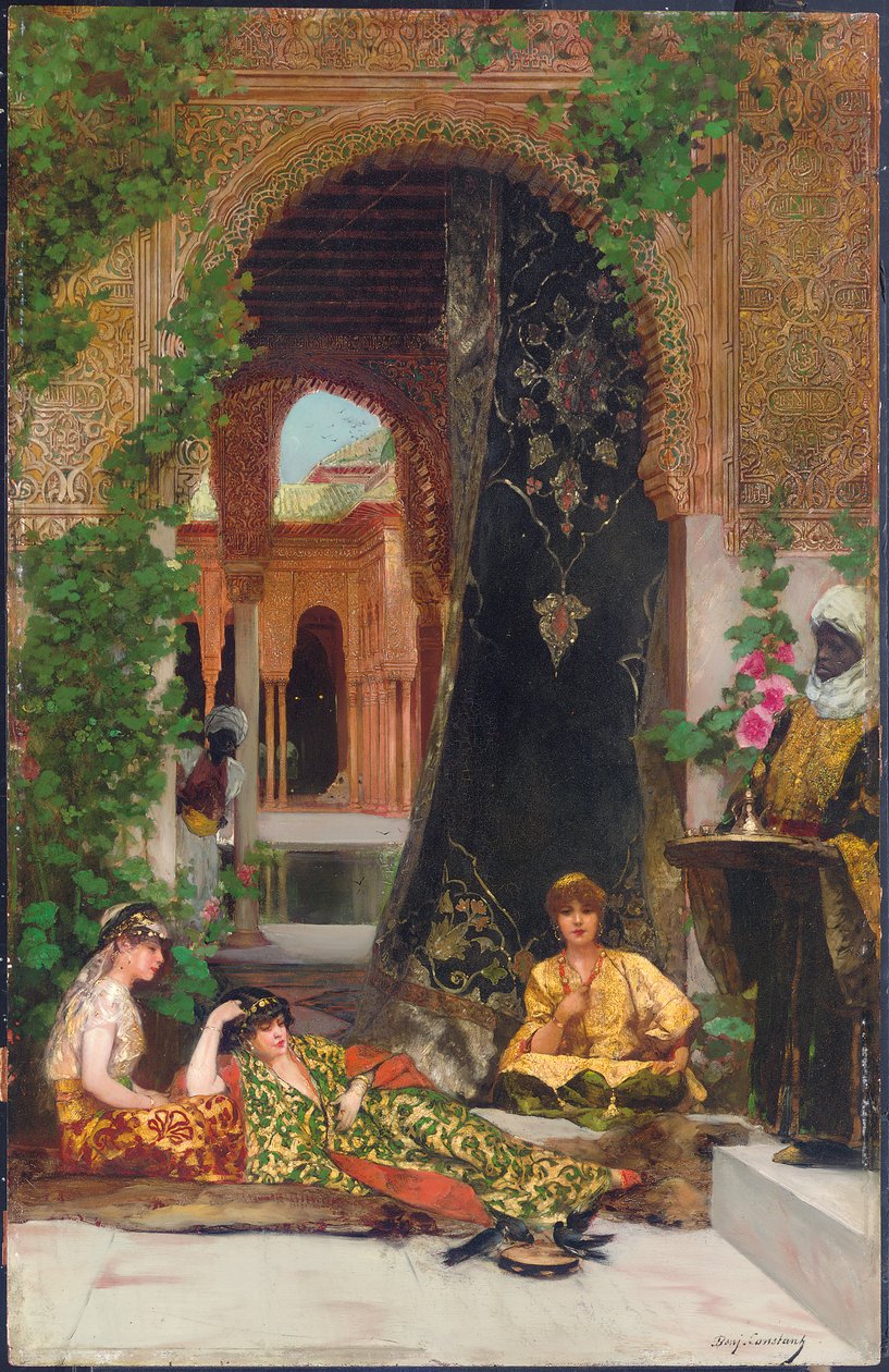 Harémové ženy od Jean Joseph Benjamin Constant