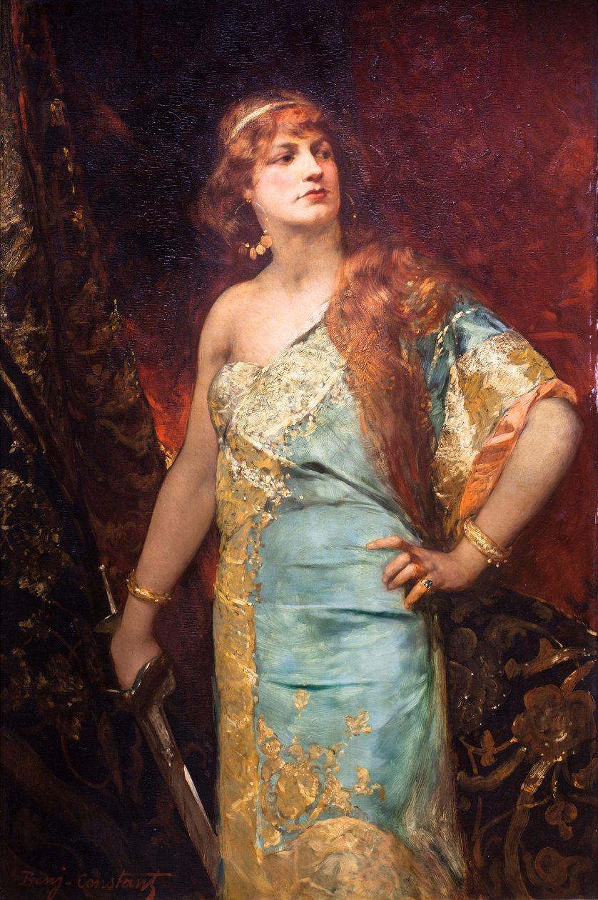 Judita, asi 1885 (olej na plátně) od Jean Joseph Benjamin Constant