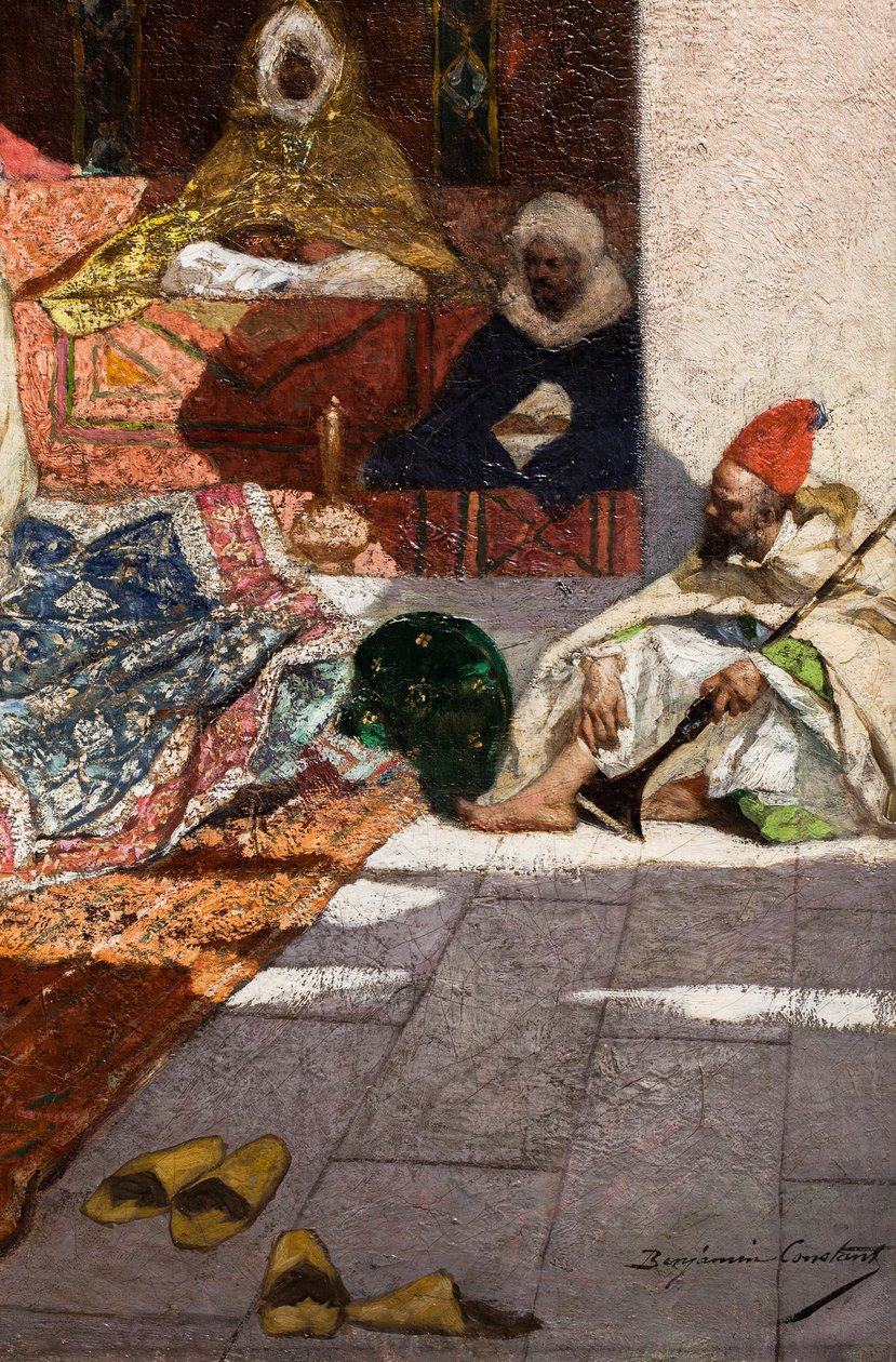 Dary paši (detail), před rokem 1883 (Olej na plátně) od Jean Joseph Benjamin Constant