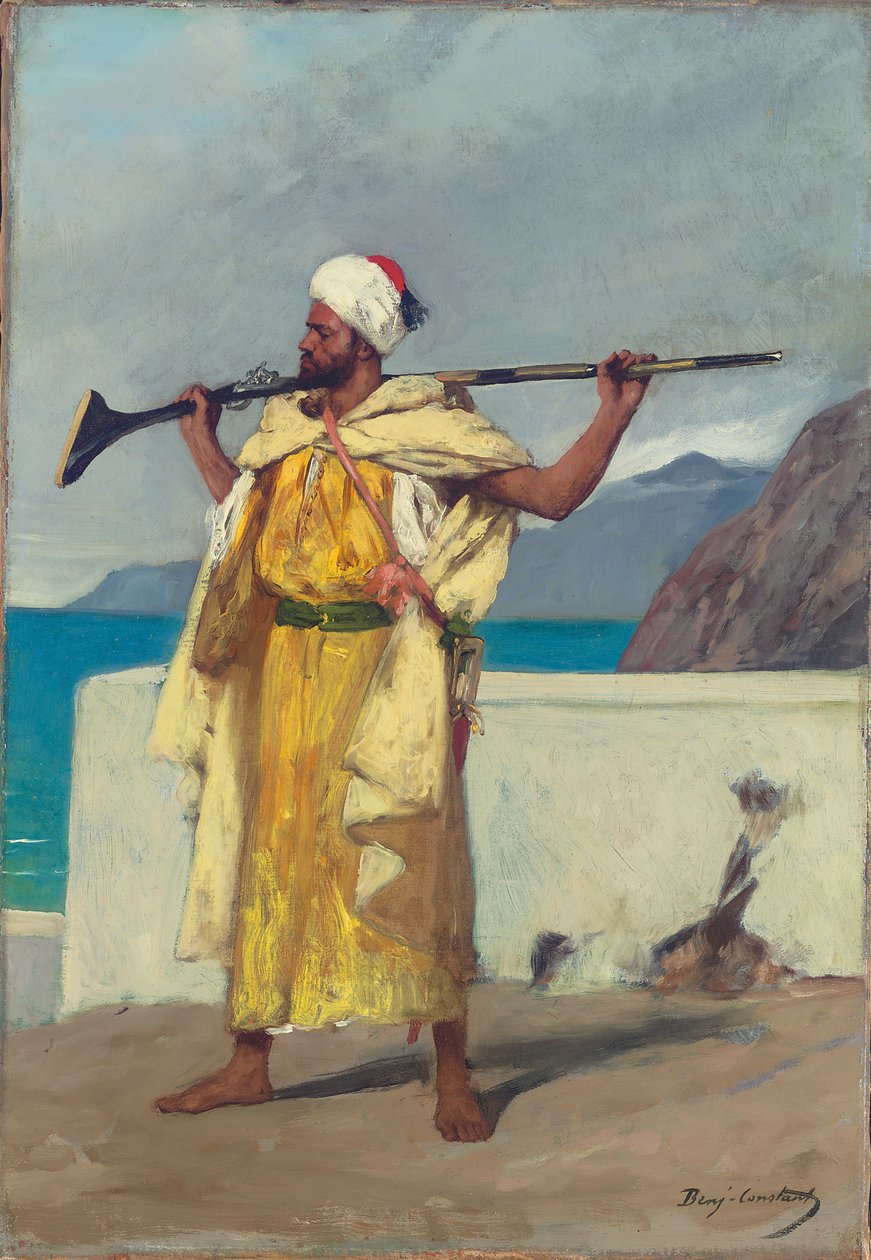 Strážná stráž od Jean Joseph Benjamin Constant