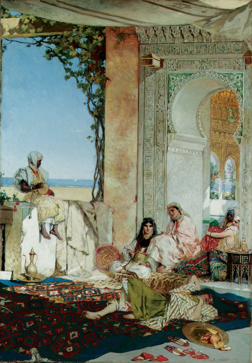Ženy z harému v Maroku, 1875 od Jean Joseph Benjamin Constant