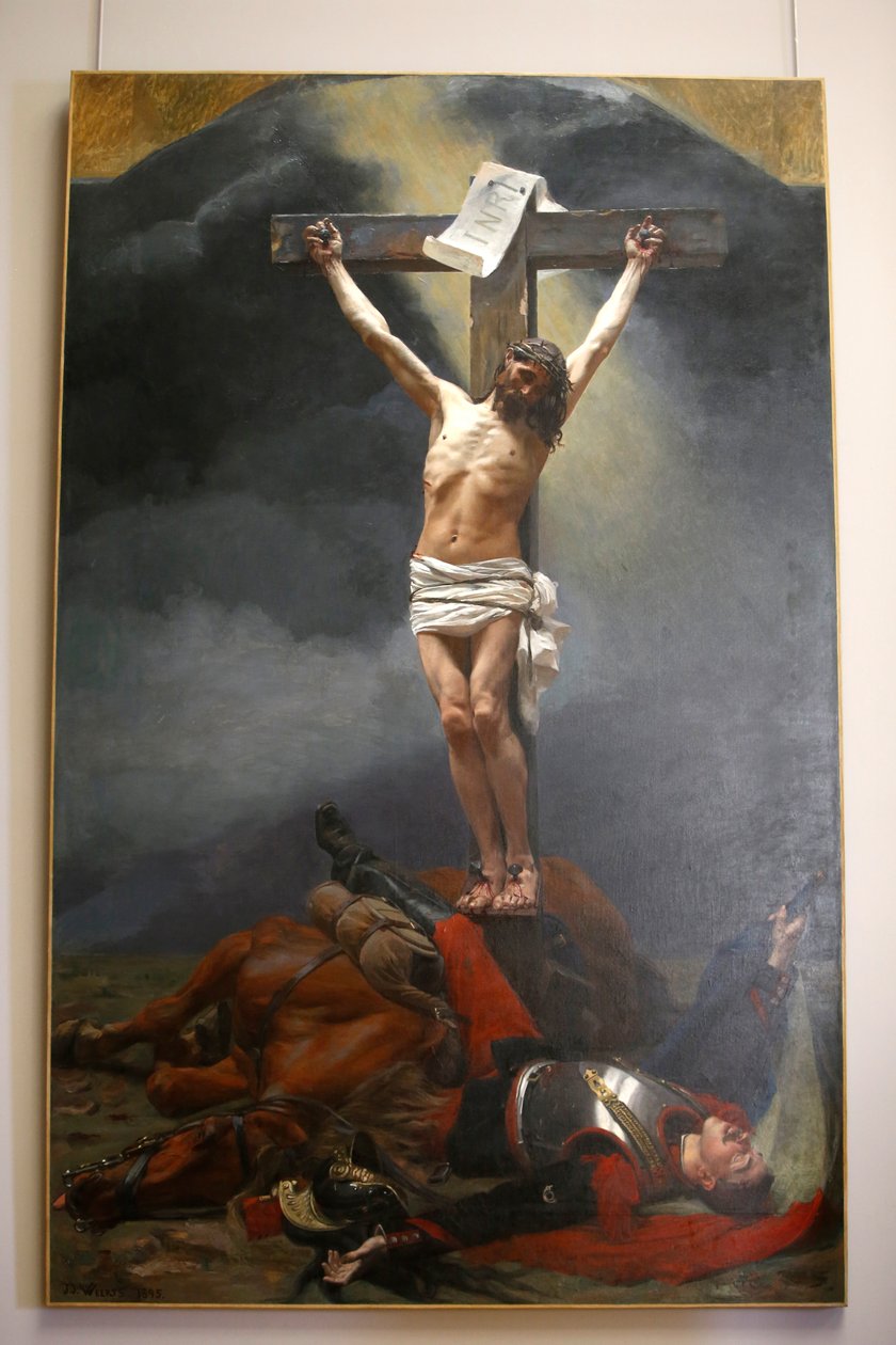 Za lidstvo, za vlast, 1895 od Jean Joseph Weerts