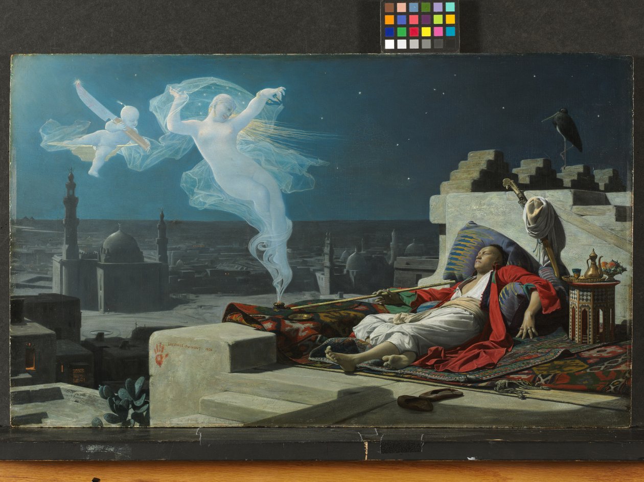 Eunuchův sen, 1874 od Jean Jules Antoine Lecomte du Nouy