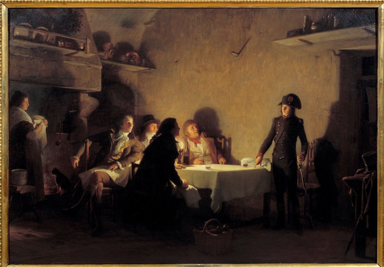 Beaucairova večeře. Na závěr své návštěvy veletrhu v Beaucaire dne 29. července 1793 Napoleon Bonaparte povečeřel se dvěma marseillskými negocianty, výrobcem Nimois a výrobcem z Montpellier. Během dvou nocí překopal text „Le supper de Beaucaire“. Budoucí c od Jean Jules Antoine Lecomte du Nouy