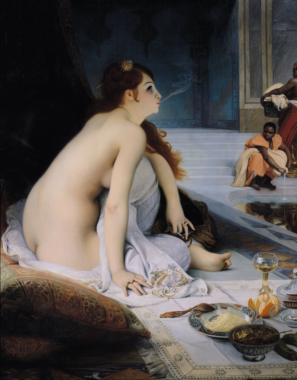 Bílý otrok, 1888 od Jean Jules Antoine Lecomte du Nouy
