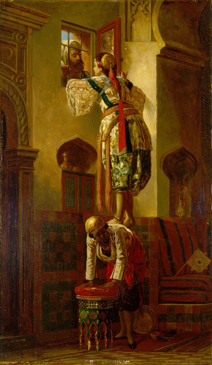 The Tryst od Jean Leon (attr. to) Gerome
