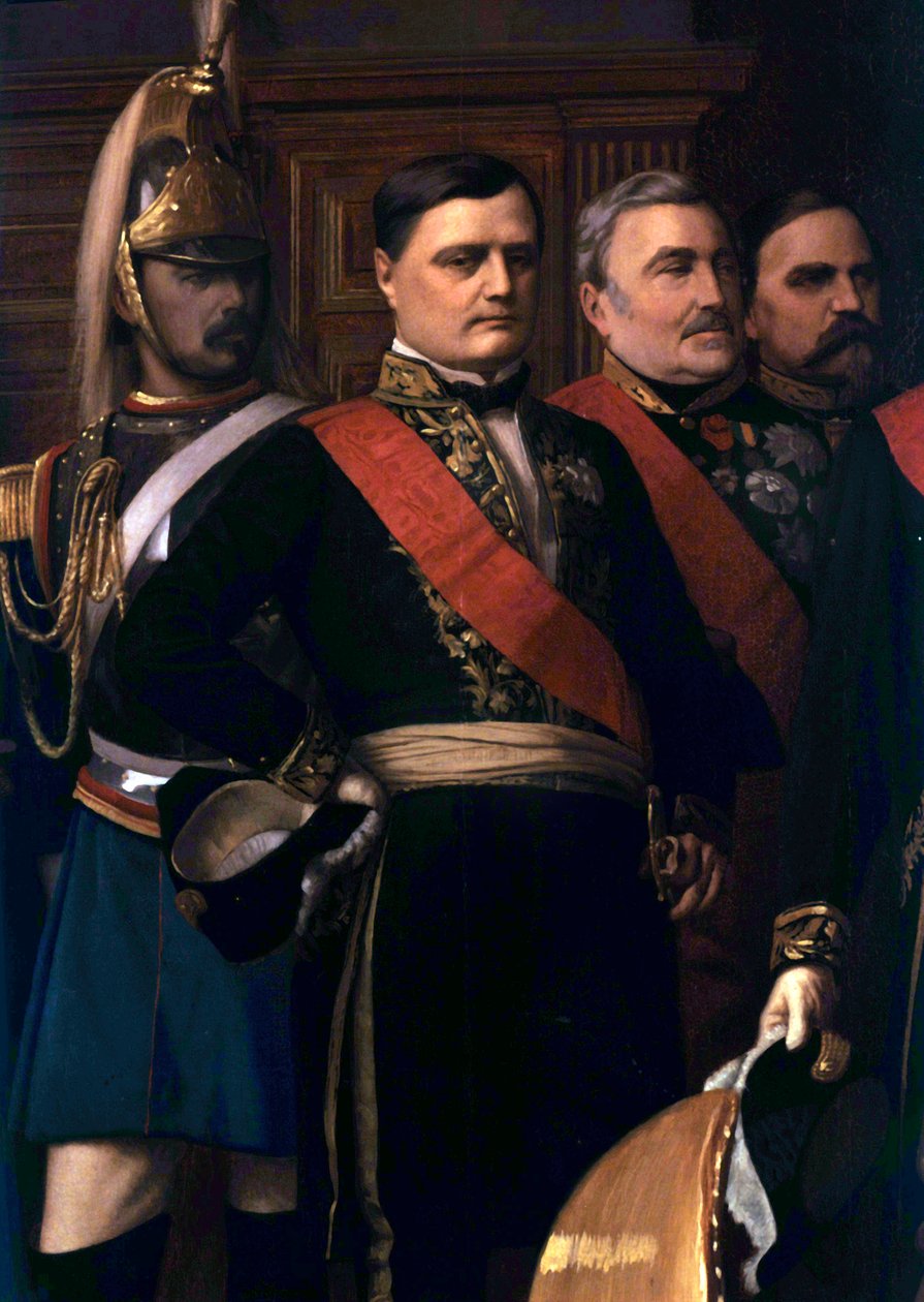 Alexandre Colonna-Walewski, detail 19. století (malba) od Jean Leon Gerome