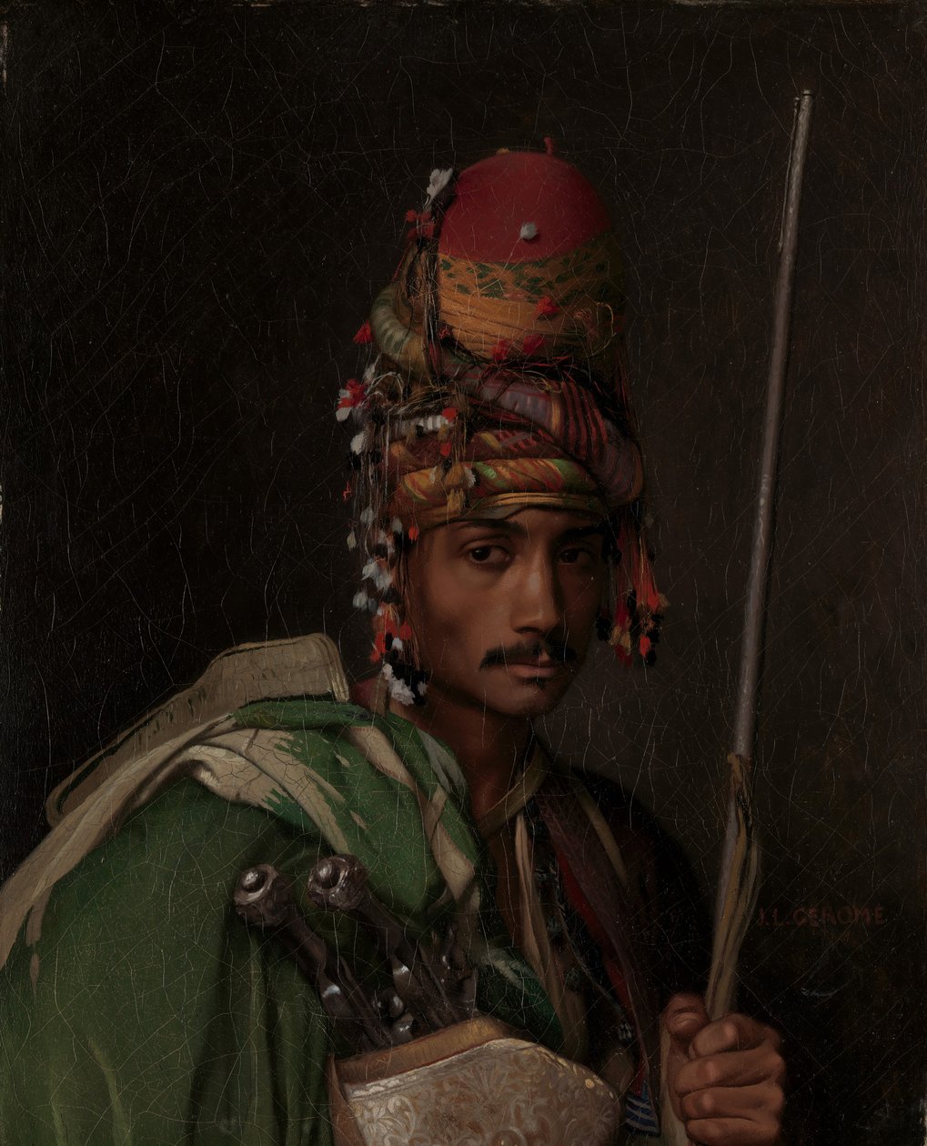 Bashi-Bazouk, ca. 1868-69. od Jean Leon Gerome