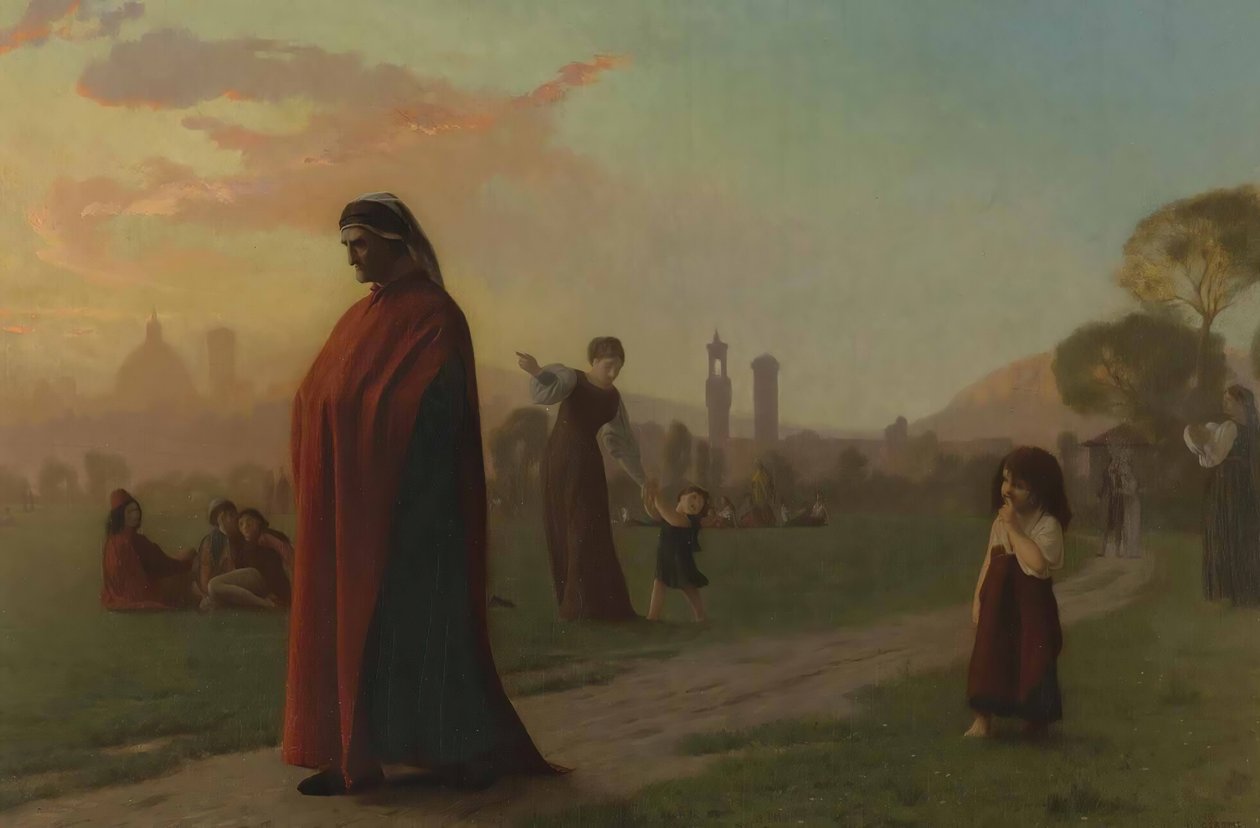 Dante He Hath Viděl peklo, 1864. od Jean Leon Gerome