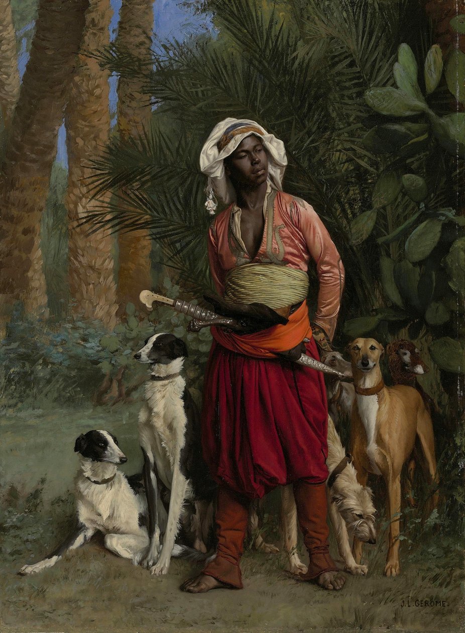 Německy: Meister der Hunde Černošský mistr psů


Alternativní název (názvy):  

Německy: Meister der Hunde Černošský mistr honičů od Jean Leon Gerome