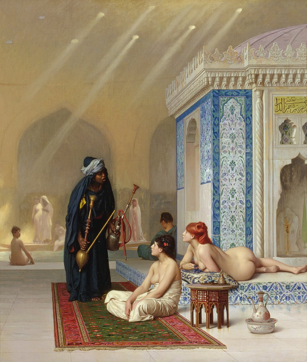 Bazén v harému od Jean Leon Gerome