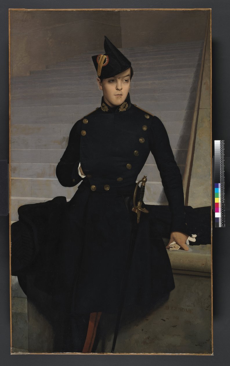 Portrét Claude-Armanda Gérôma, bratra umělce, 1948 od Jean Leon Gerome