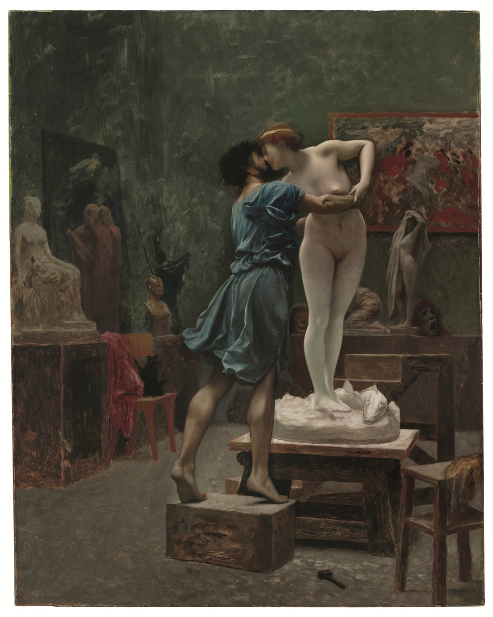 Pygmalion a Galatea od Jean Leon Gerome