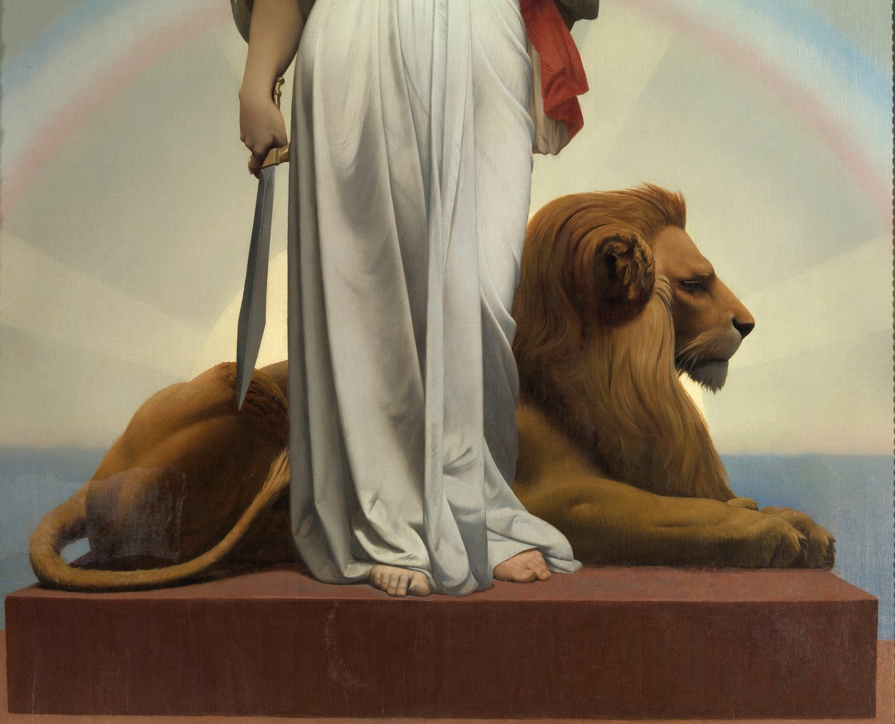 Republika od Geroma Jeana Leona (1824 - 1904) (alegorie - 1848); Radnice Lilas od Jean Leon Gerome