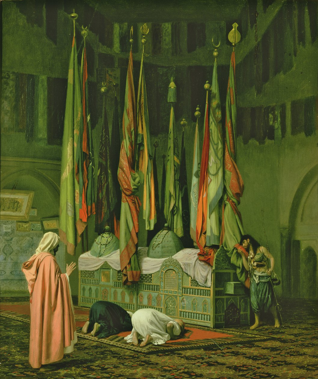 Svatyně imáma Husajna od Jean Leon Gerome