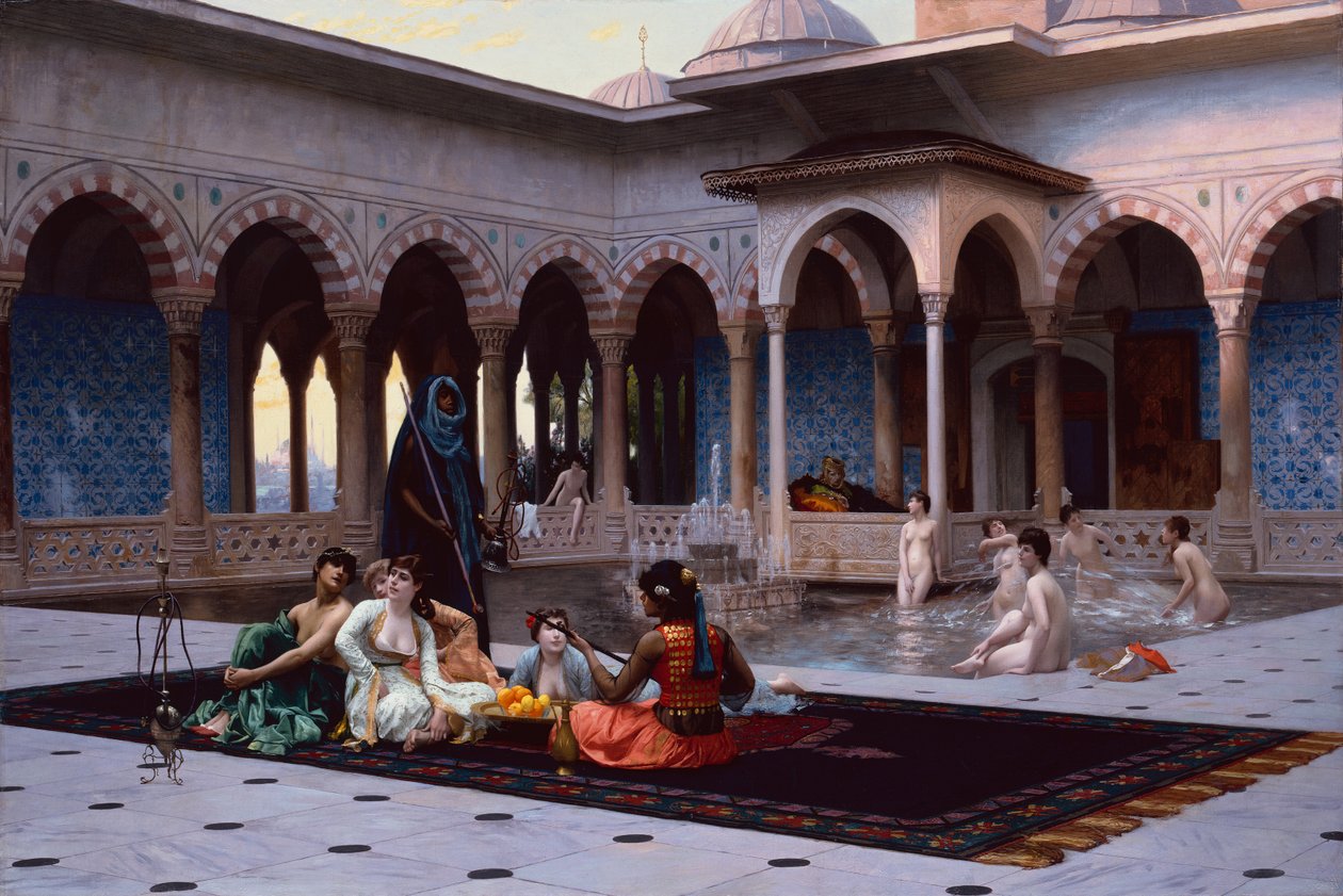Terasa Seraglio od Jean Leon Gerome