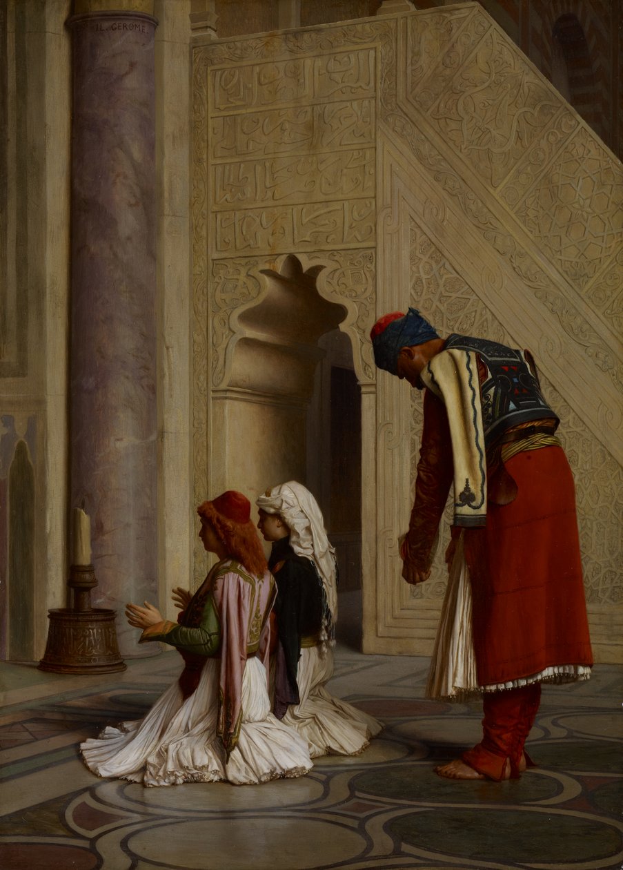 Mladí Řekové v mešitě od Jean Leon Gerome