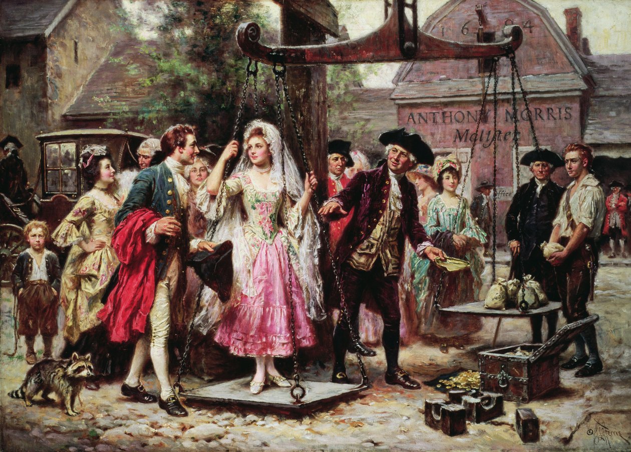 Její váha ve zlatě od Jean Leon Gerome Ferris