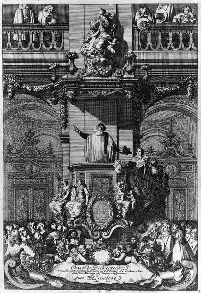 Kazatel, 1659 od Jean Lepautre