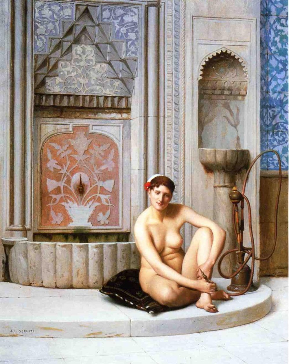 Francouzština:  Odalisque od Jean Leon Gerome