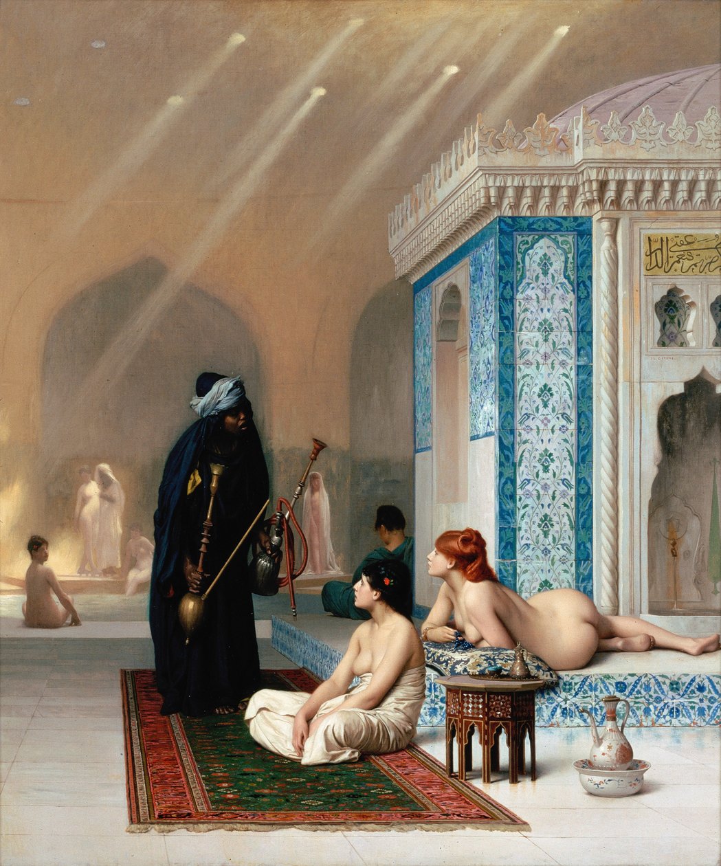 Bazén v harému od Jean Leon Gerome
