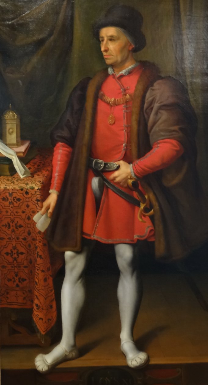 Ludvík XI, francouzský král (1423-1483) od Jean Leonard Lugardon