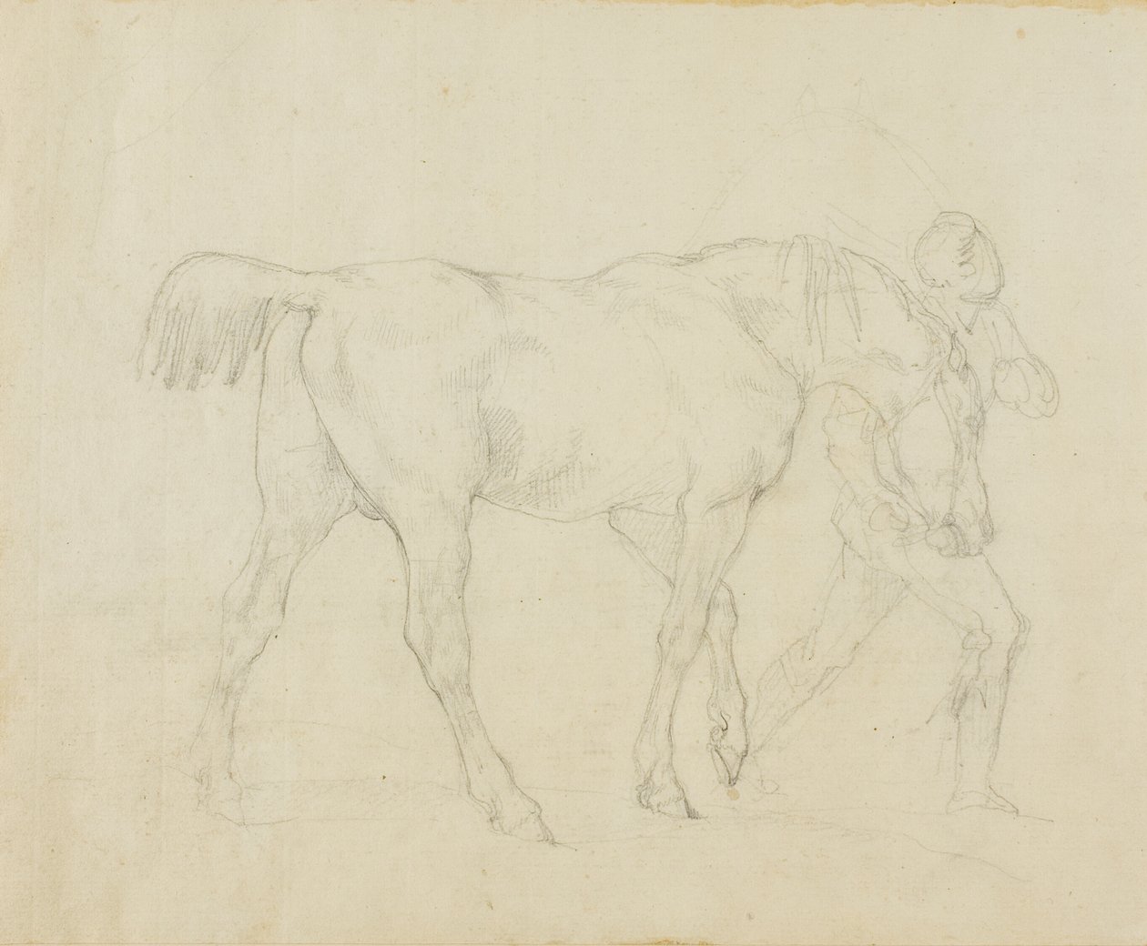 Ženich vedoucí koně od Jean Louis André Théodore Géricault