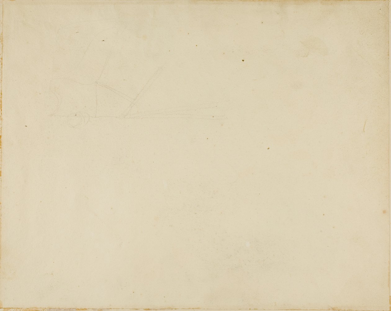 Náčrt zemědělského nářadí od Jean Louis André Théodore Géricault