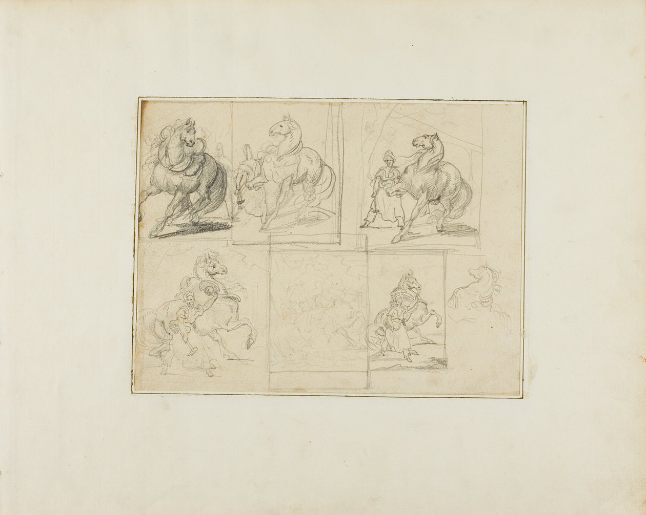 Studie od Jean Louis André Théodore Géricault