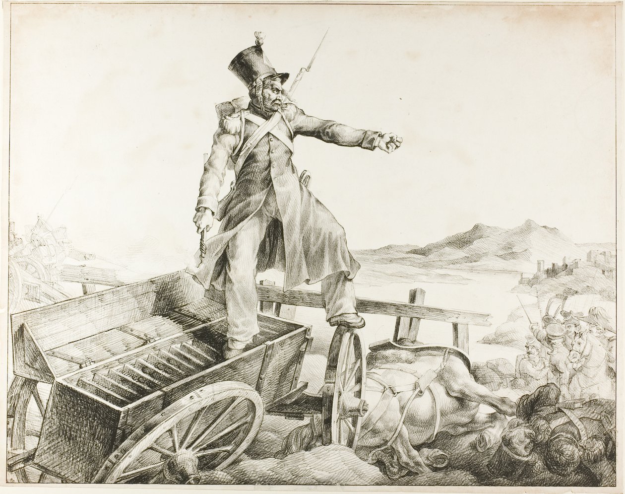 Dělostřelecký keson od Jean Louis André Théodore Géricault