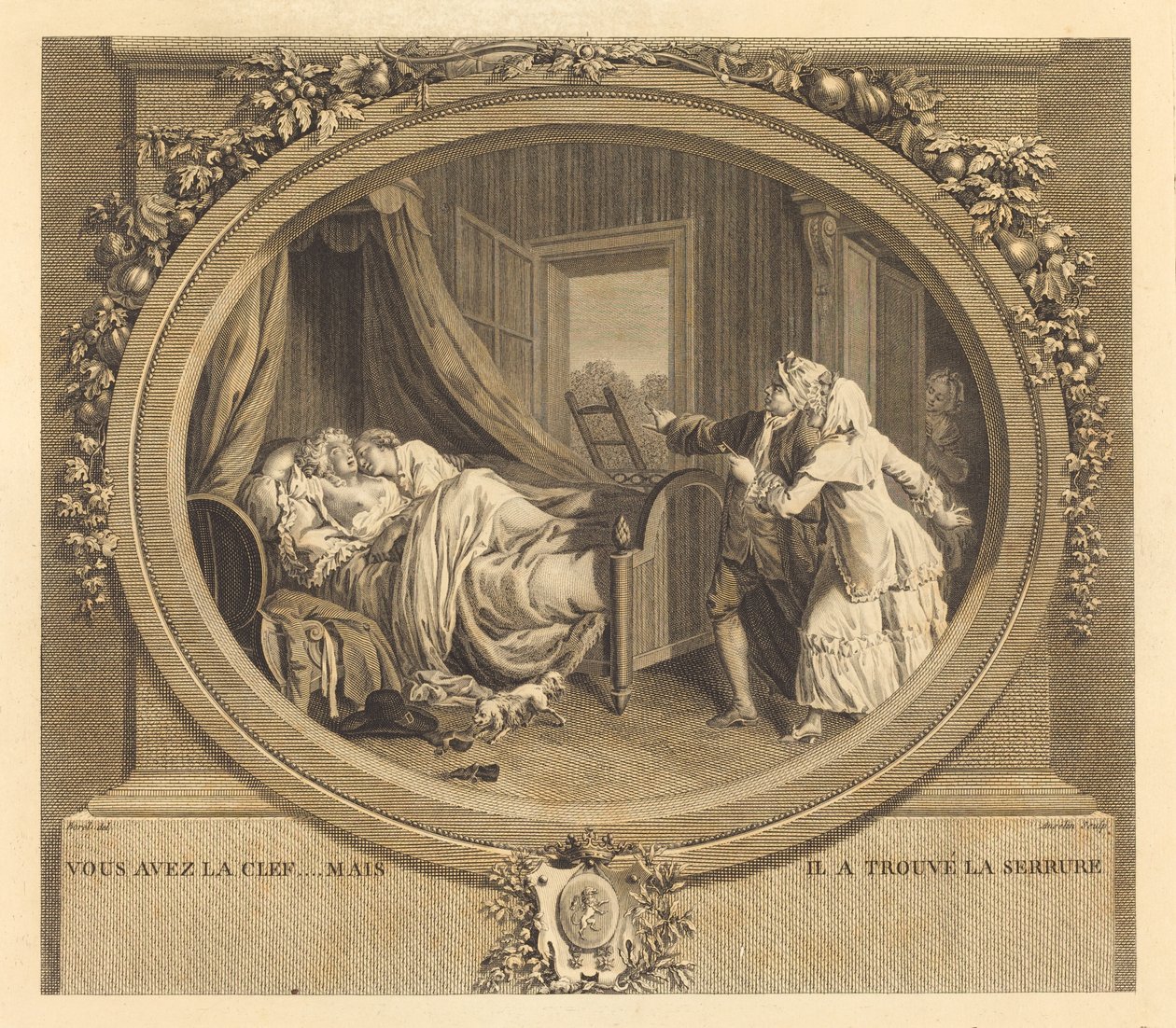 Máte klíč, ale našel zámek od Jean Louis Anselin after Antoine Borel