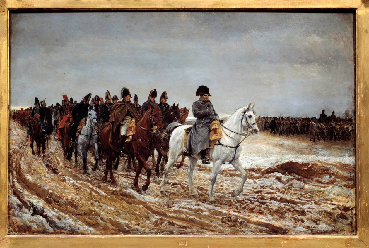 Francouzská kampaň od Jean Louis Ernest Meissonier