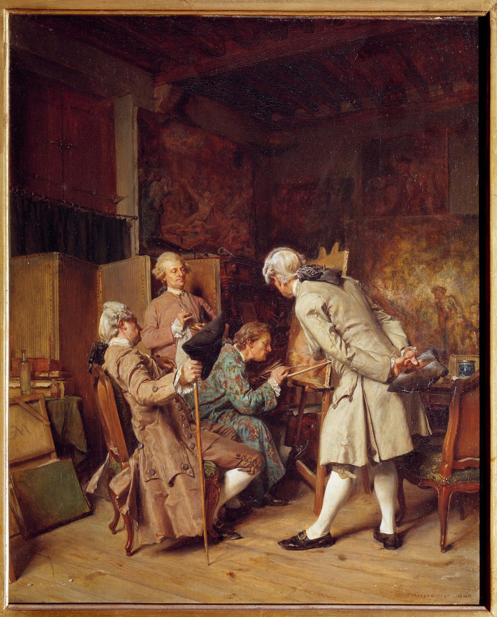 Závěsný od Jean Louis Ernest Meissonier