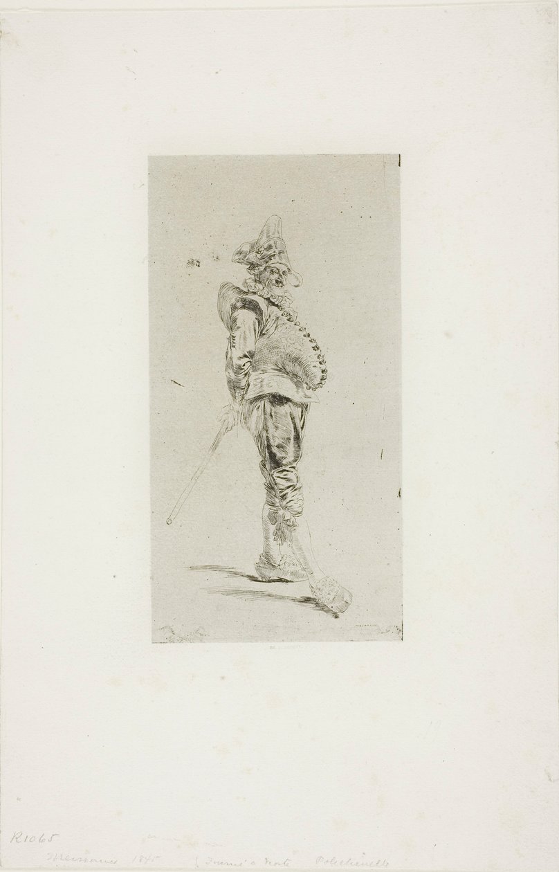 Punchinello od Jean Louis Ernest Meissonier