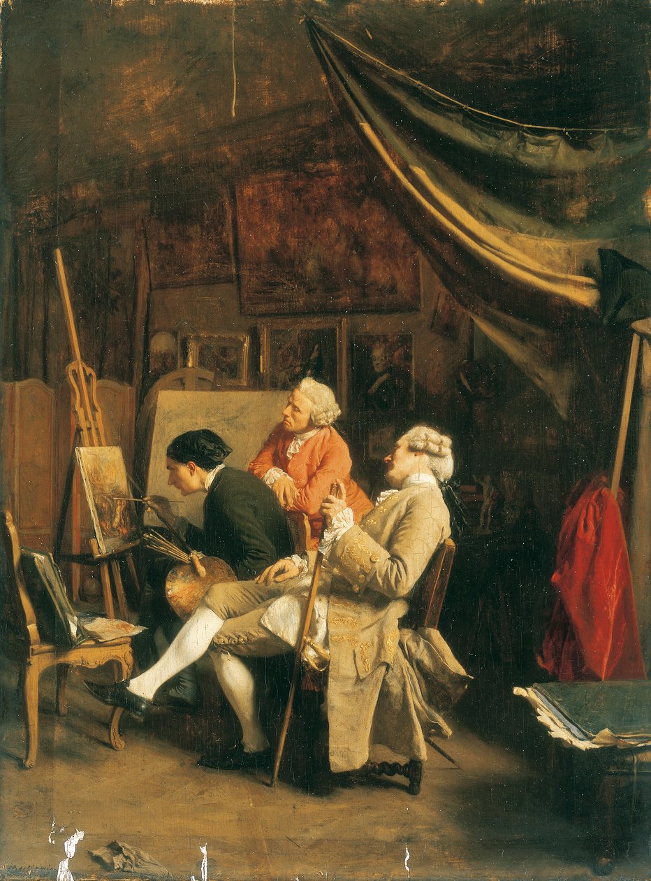 Amatérští malíři od Jean Louis Ernest Meissonier